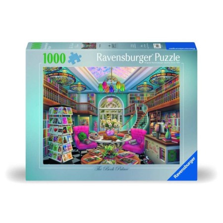 Ravensburger - Puzzle palatul cartilor 1000 piese design nou Ravensburger - 1